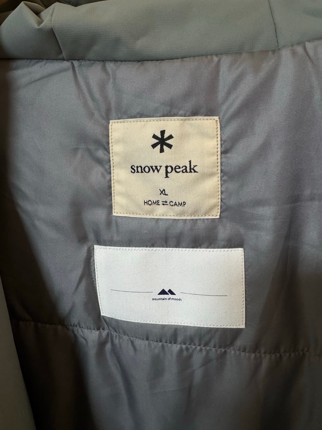 (새상품)스노우피크 퍼프드 그래핀 자켓 그레이XL 상품이미지6