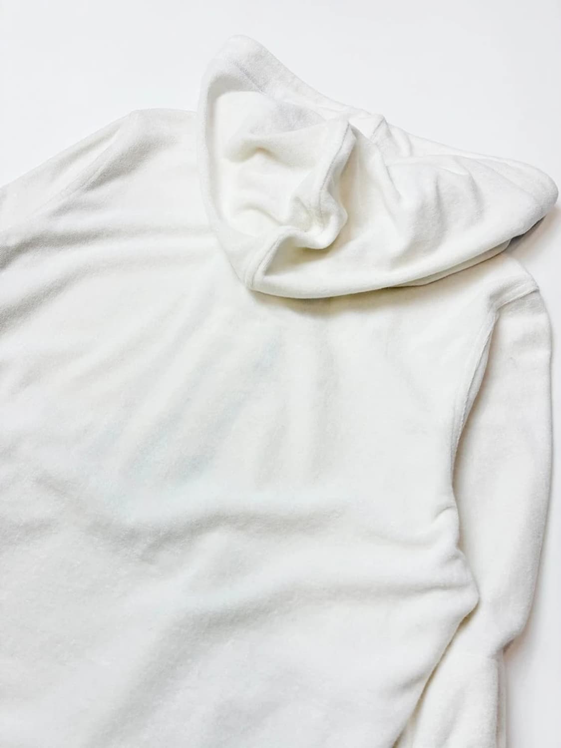 버버리 00s 셔링 7부핏 타올 후드티 PN5170 상품이미지4