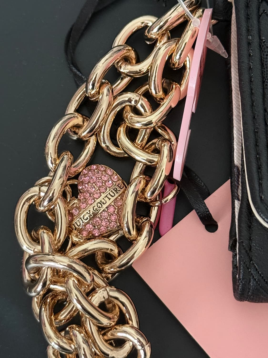 쥬시꾸뛰르 반지갑 새재품 키링 빈티지 상품이미지2