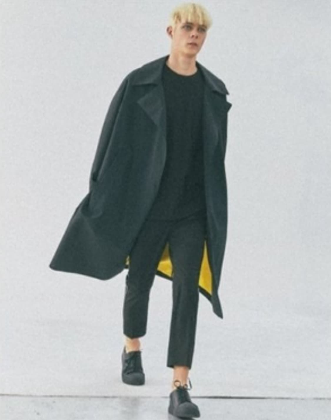 일꼬르소 버튼리스 롱 트렌치 코트 새상품 상품이미지1