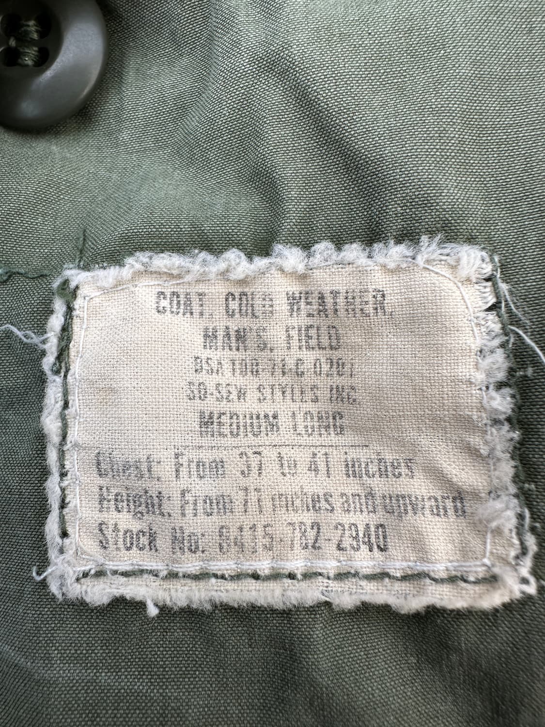 (M/L)70s M65 2세대 필드자켓 내피포함 상품이미지6