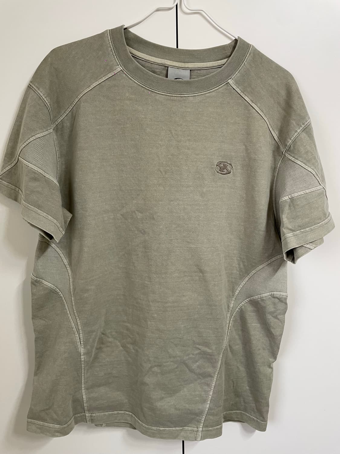 산산기어 립 티셔츠 머드 카키 -24SS 상품이미지3