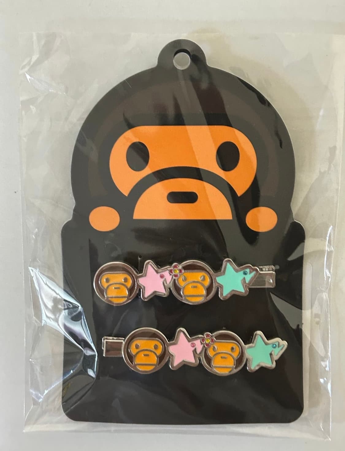 [품절제품/미개봉새상품] bape 베이프 마일로  헤어핀 머리핀 상품이미지3