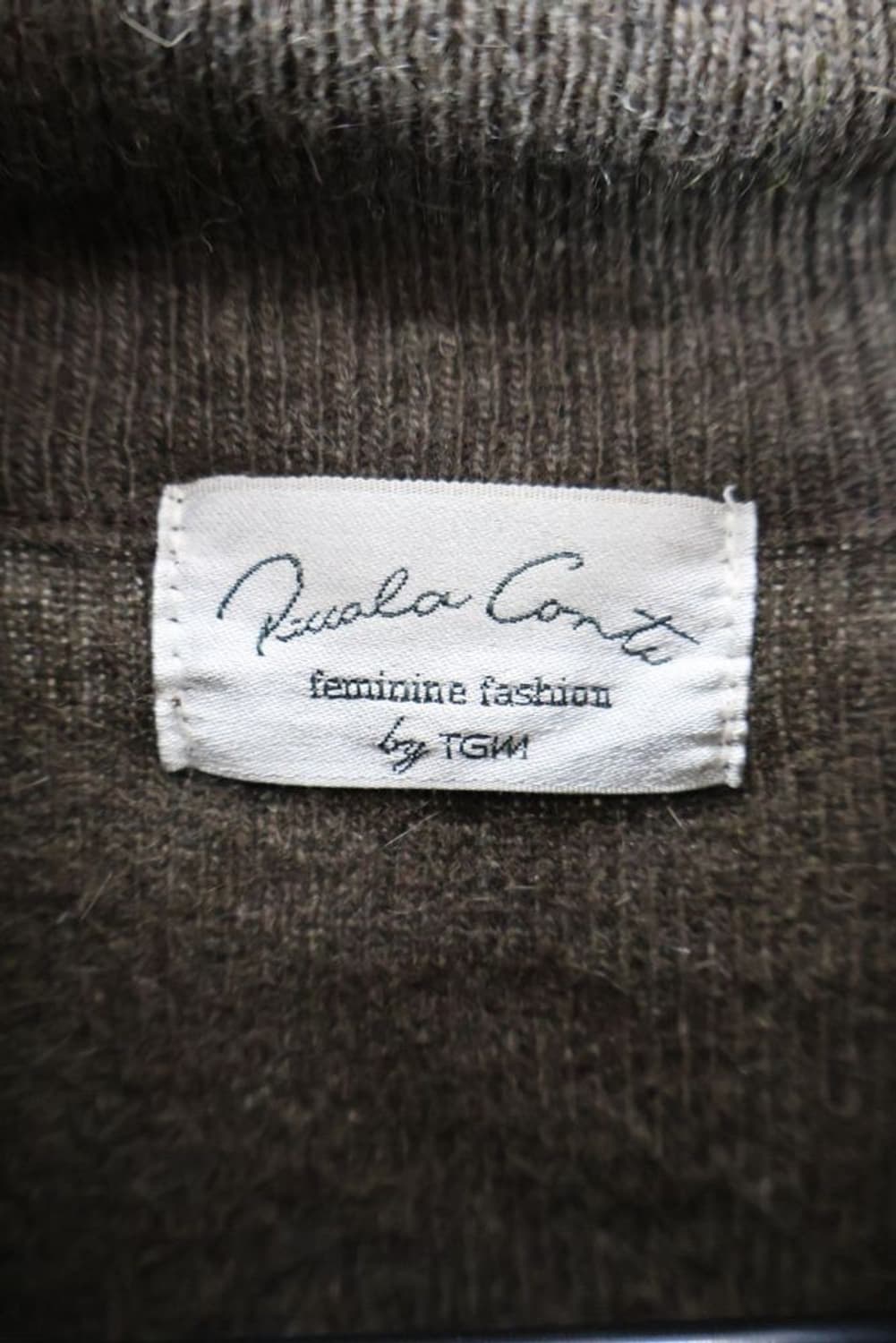 Paola Conti Wool Zip Knit 상품이미지7