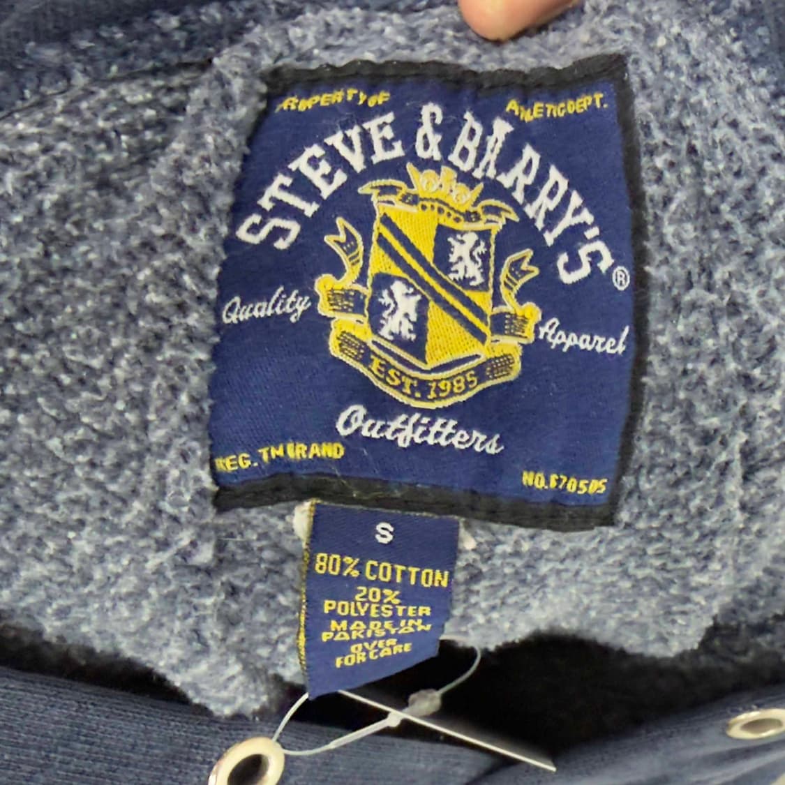 Steve & Barry’s 리버스위브 스웻 후드 티셔츠 상품이미지4