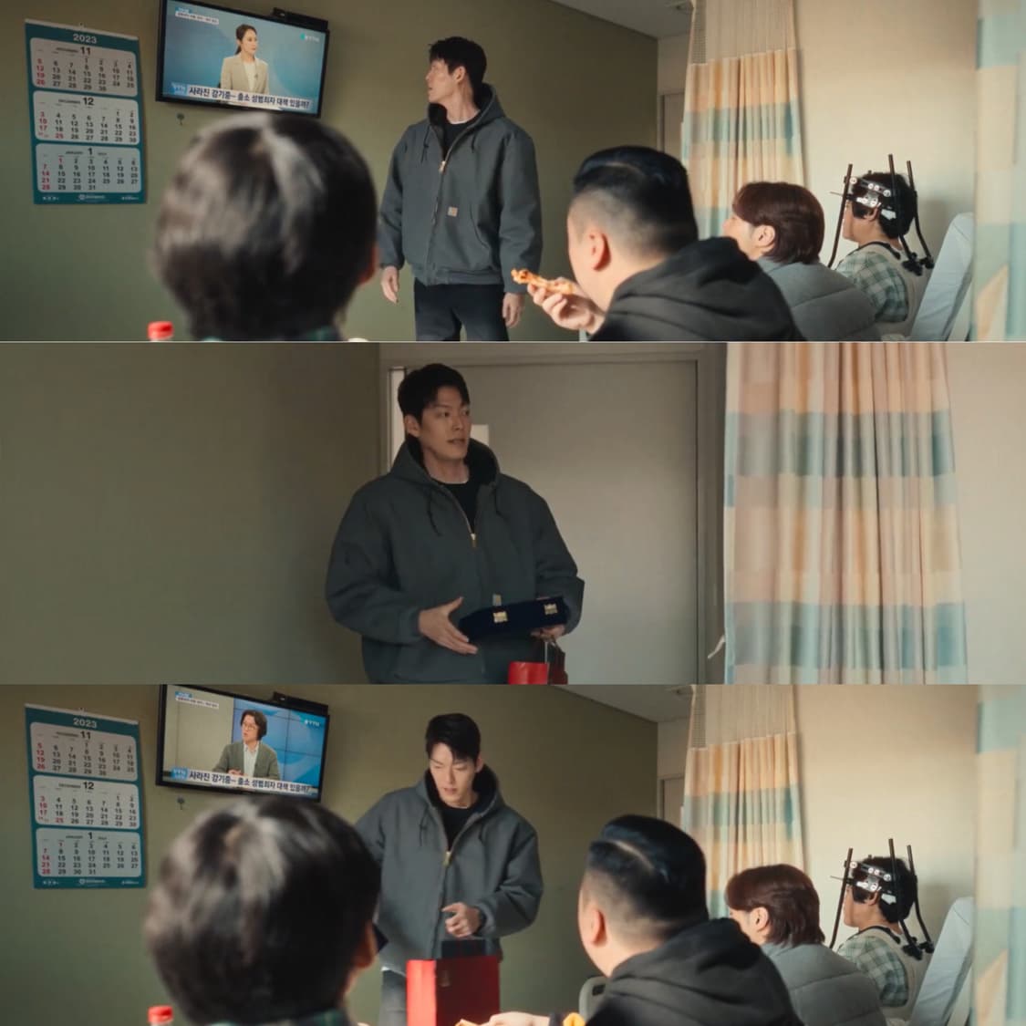 칼하트 j140 덕 액티브 자켓 그레이블 색 M사이즈 상품이미지4