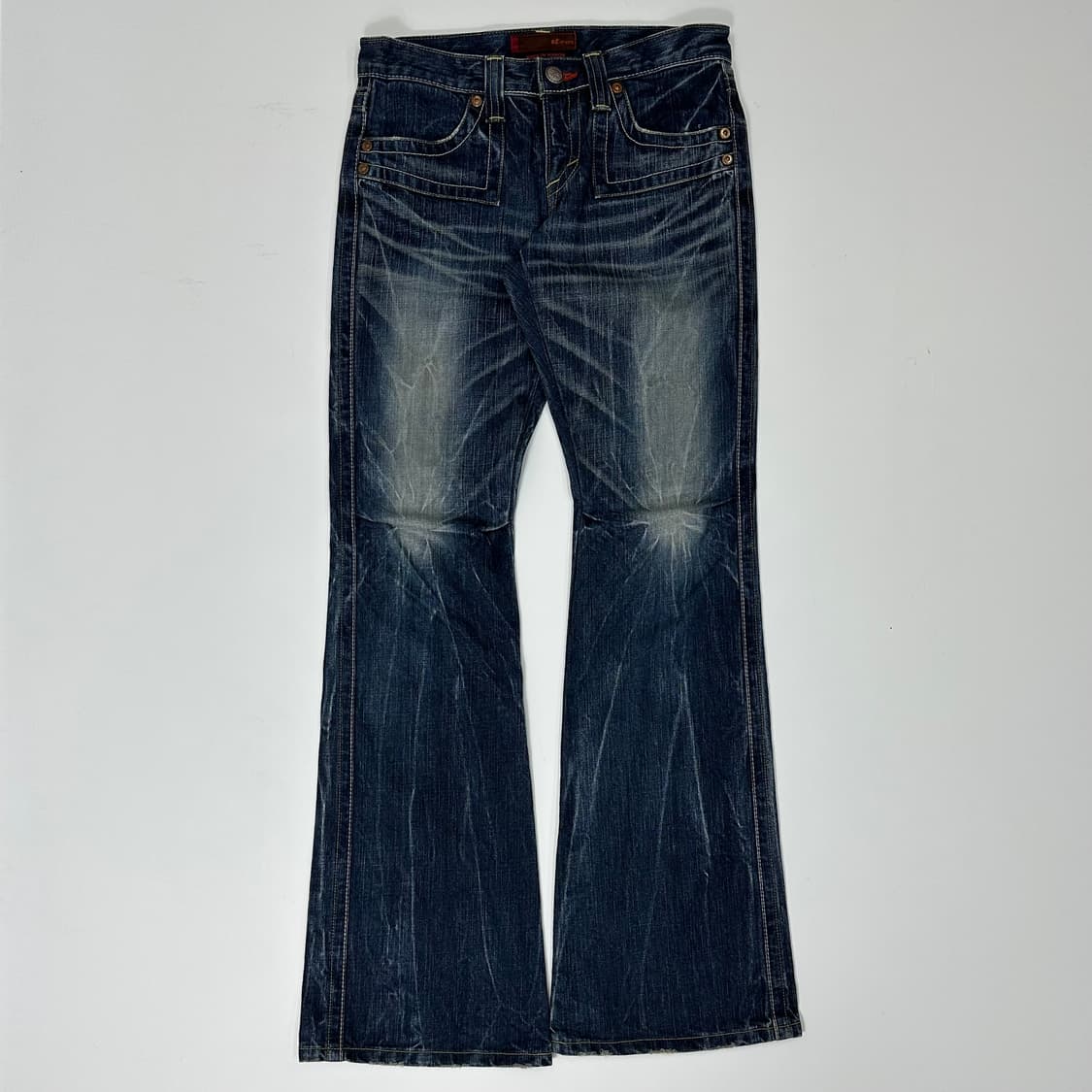 Thunder washing bootscut jeans 상품이미지4