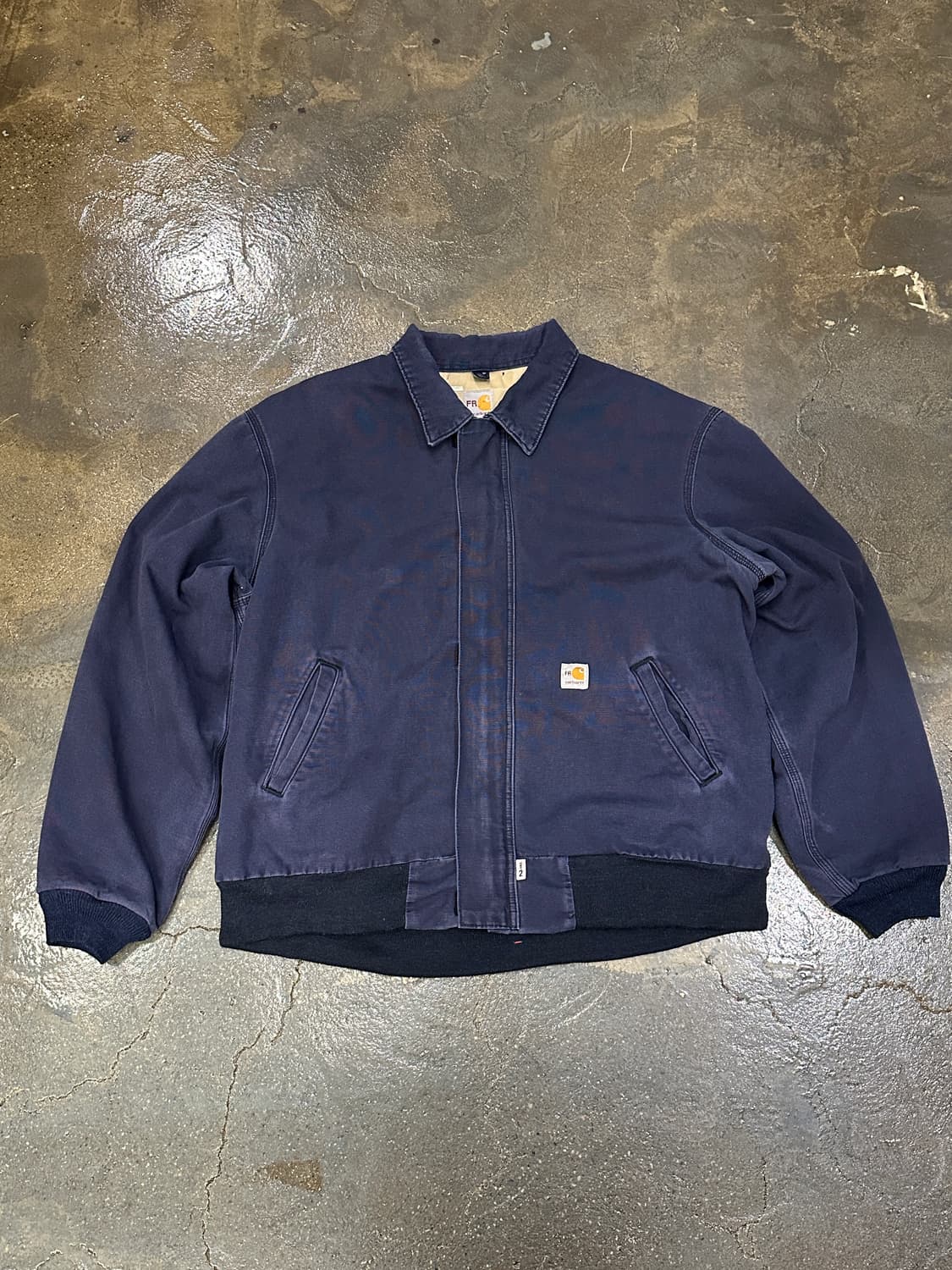 칼하트 FR 워크자켓 네이비 made in USA  XL 상품이미지1