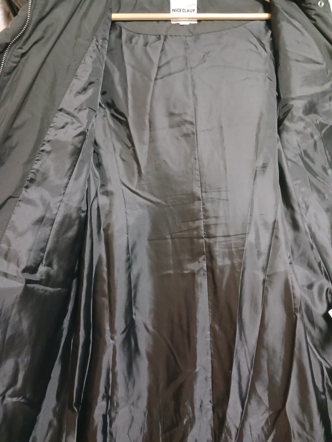 (실측55,90,날씬66)나이스클랍 사가폭스퍼 벨티드 다운롱패딩 상품이미지6