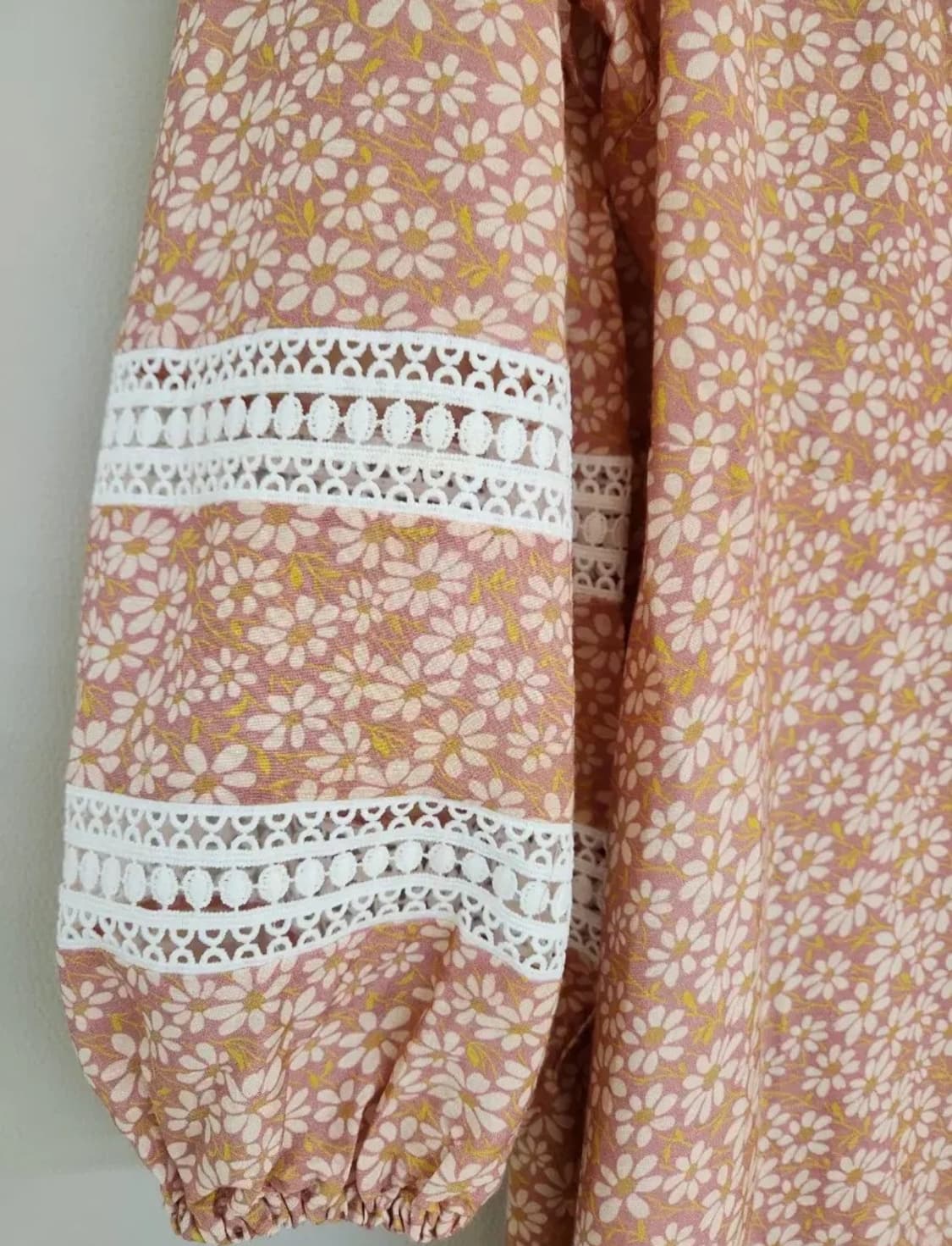 마쥬 2023 린넨블렌드 플로럴 랩원피스 66사이즈 상품이미지6