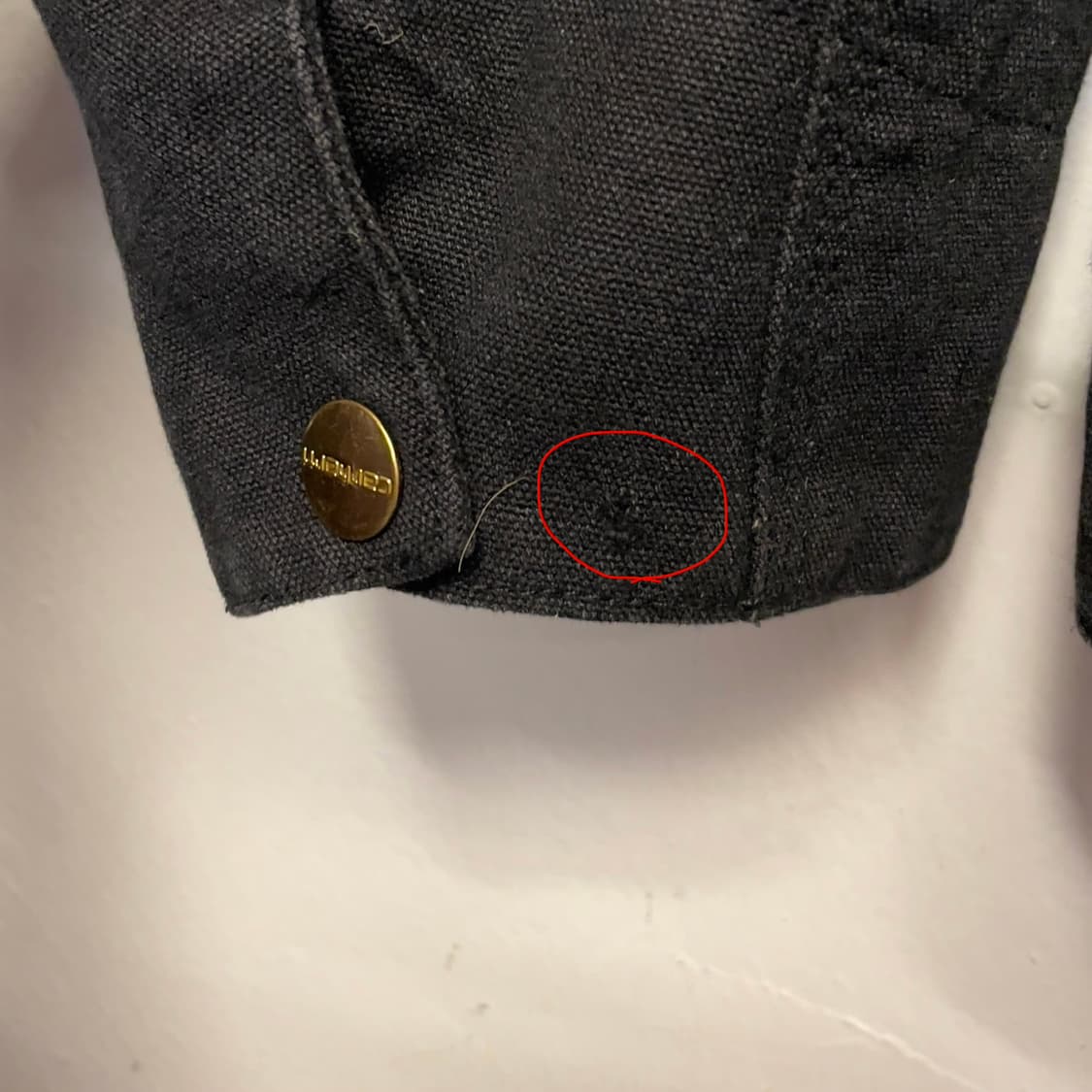 칼하트 블랙 디트로이트 자켓   상품이미지4