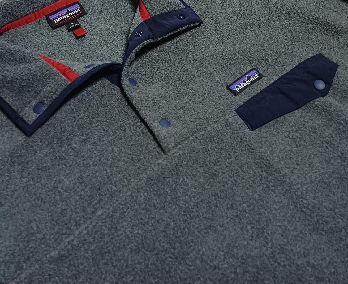 🇳🇮 [XL] 파타고니아 신칠라 스냅티 니켈 / 네이비 블루 상품이미지7