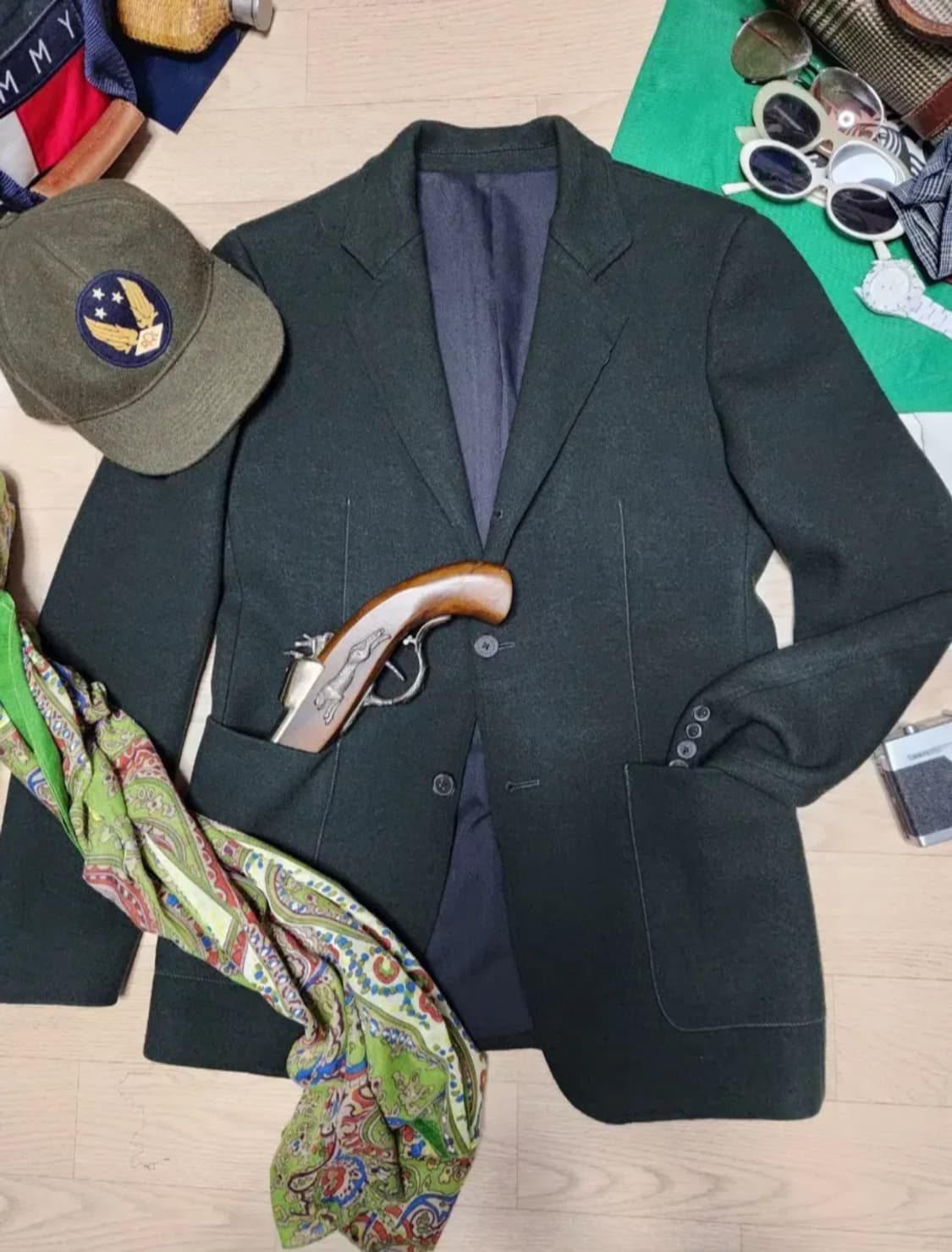 타임 블레이져 자켓 상품이미지1