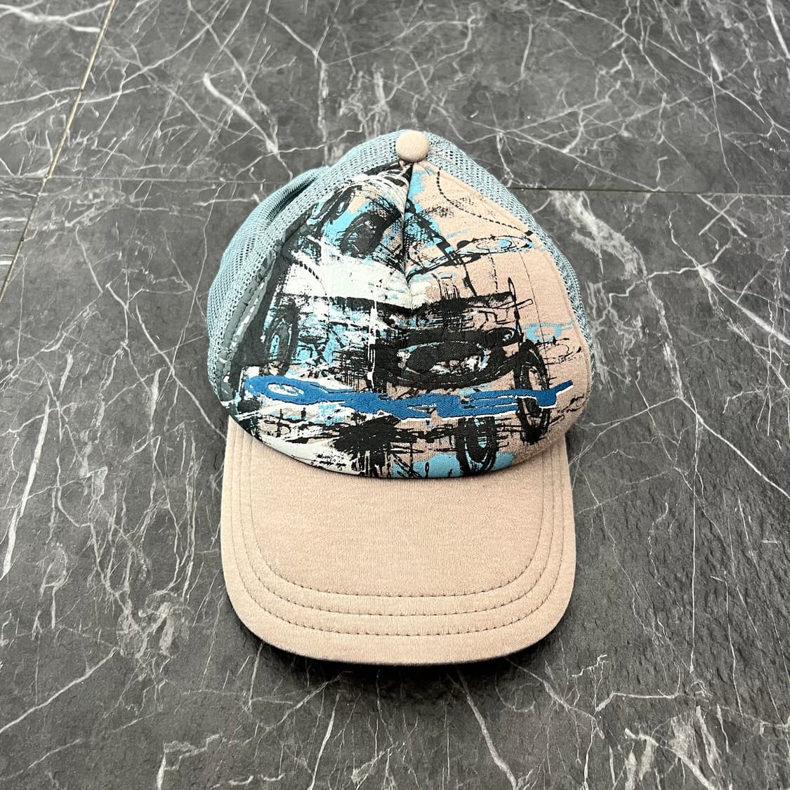 오클리 로고 페인티드 매쉬 볼캡 상품이미지1