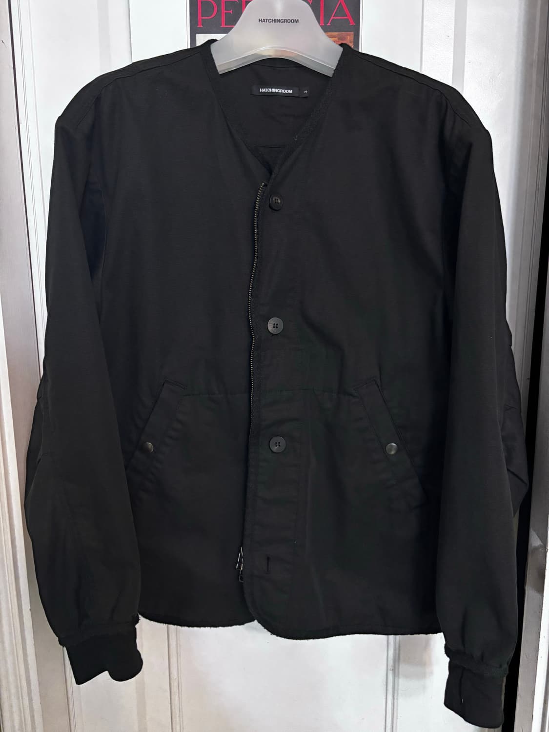 해칭룸 라이너 자켓 블랙 2사이즈 상품이미지2