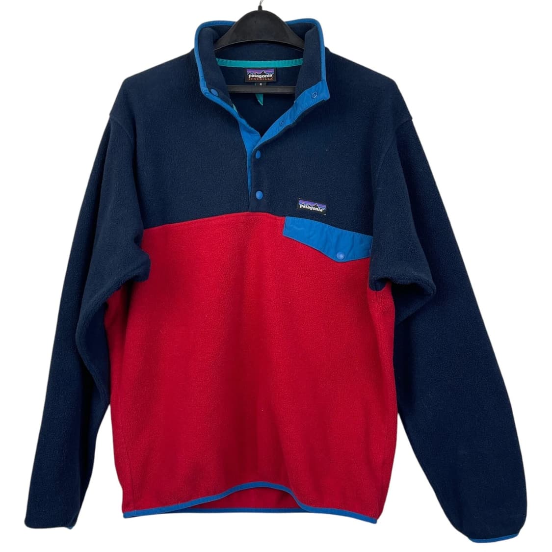 10s 파타고니아 신칠라 스냅-T 네이비/레드 상품이미지1