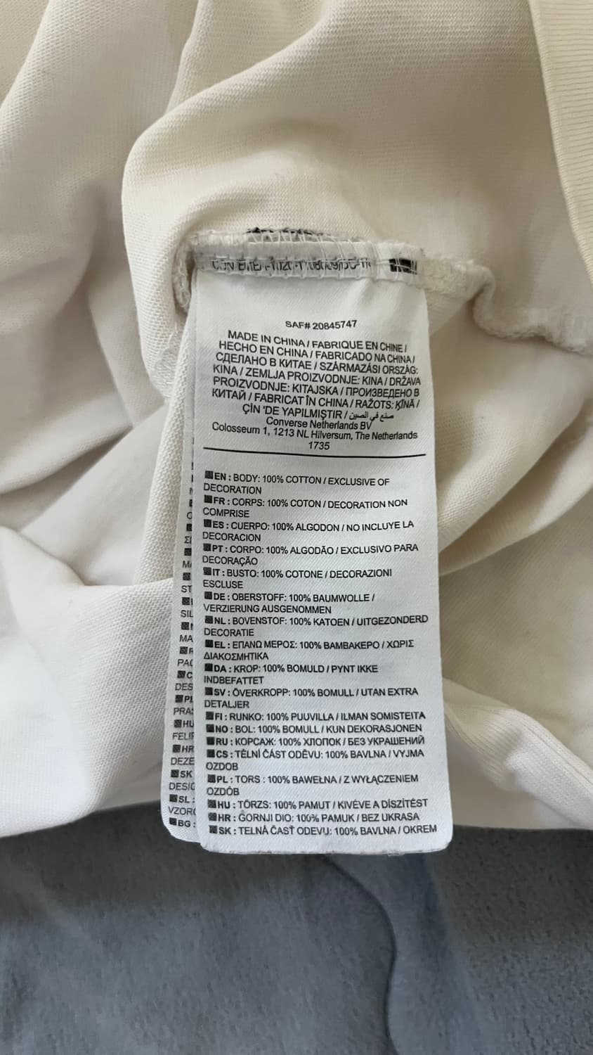 골프왕 타일러 컨버스 원스타 티셔츠 상품이미지5