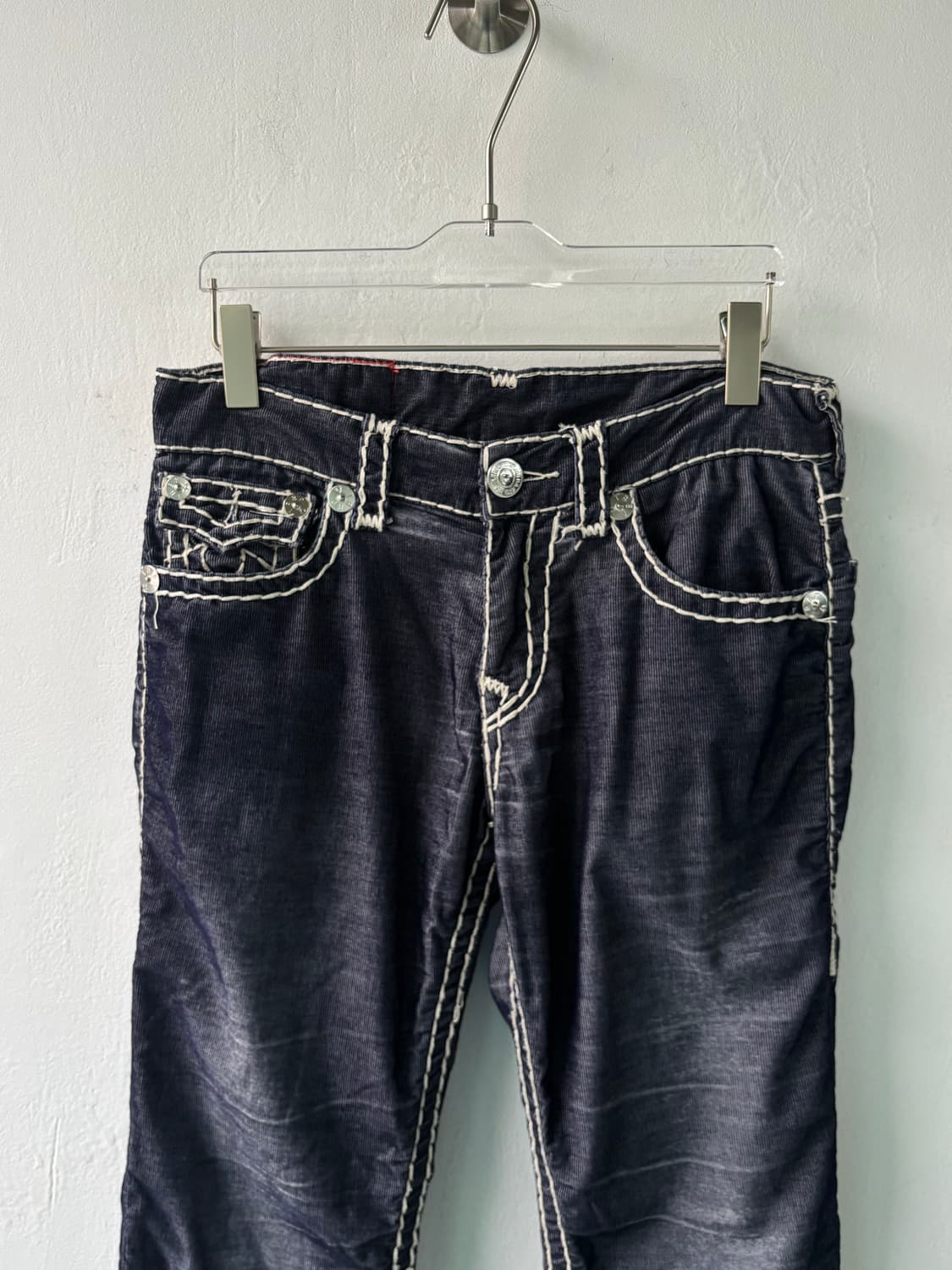 트루릴리젼 워싱 셀비지 부츠컷 진  상품이미지3