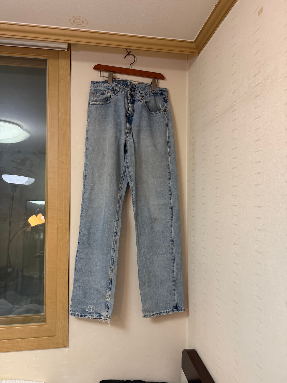 90s Made in USA 리바이스 565 데님 34x34 상품이미지1