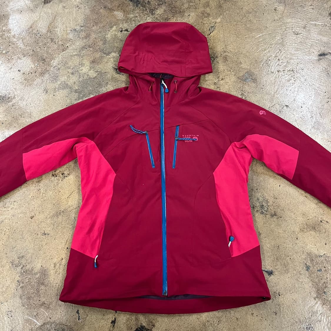[정품/L] 마운틴 하드웨어  후드 자켓 버건디 b15 상품이미지3
