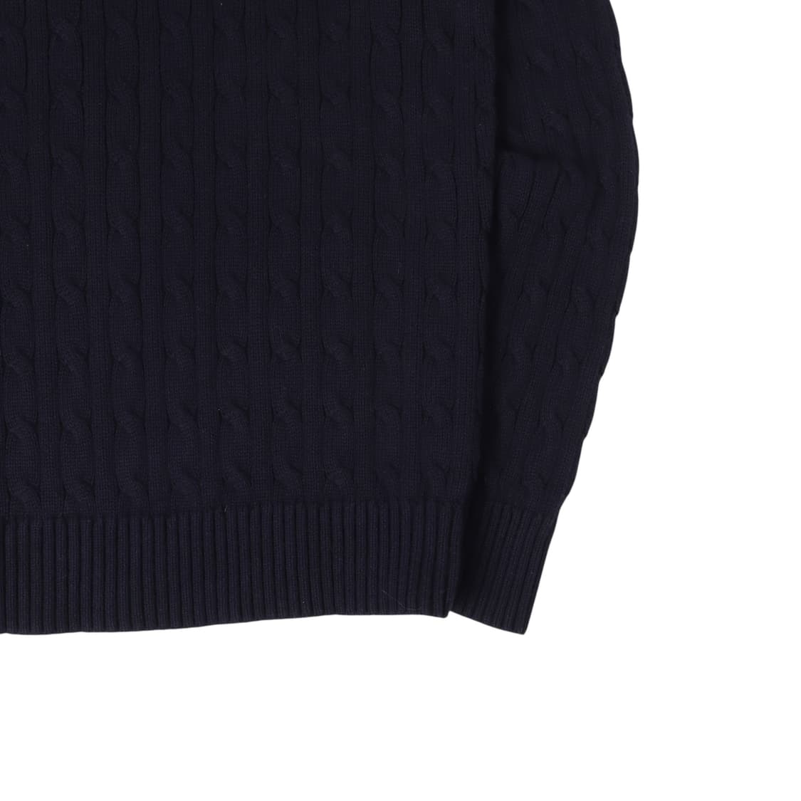 폴로 랄프로렌 네이비 코튼 케이블 니트 상품이미지7