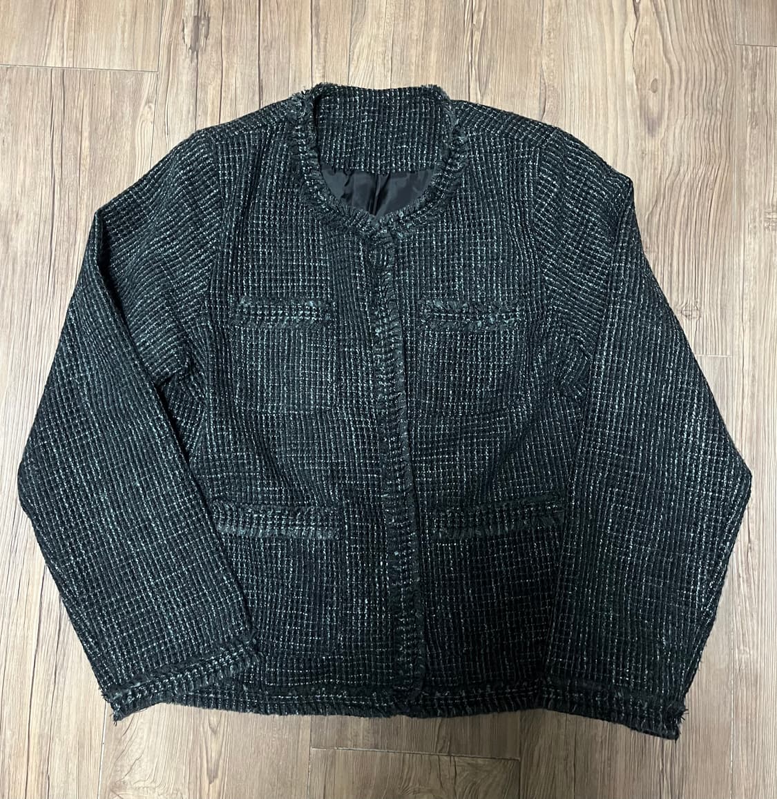 Tweed Jacket (black) 상품이미지1
