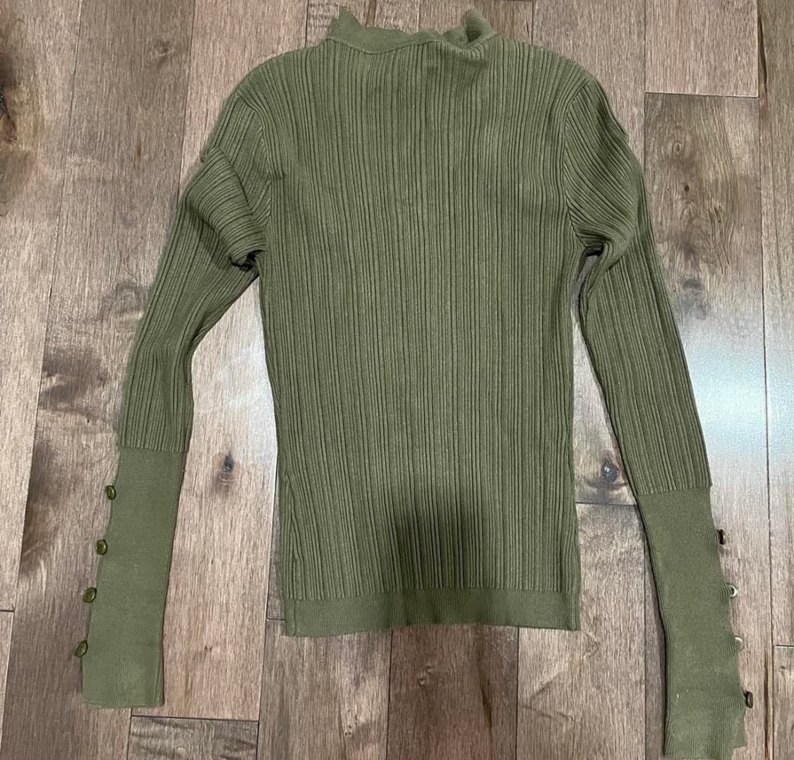 자크뮈스 jacquemus 카키 가디건 38 상품이미지2