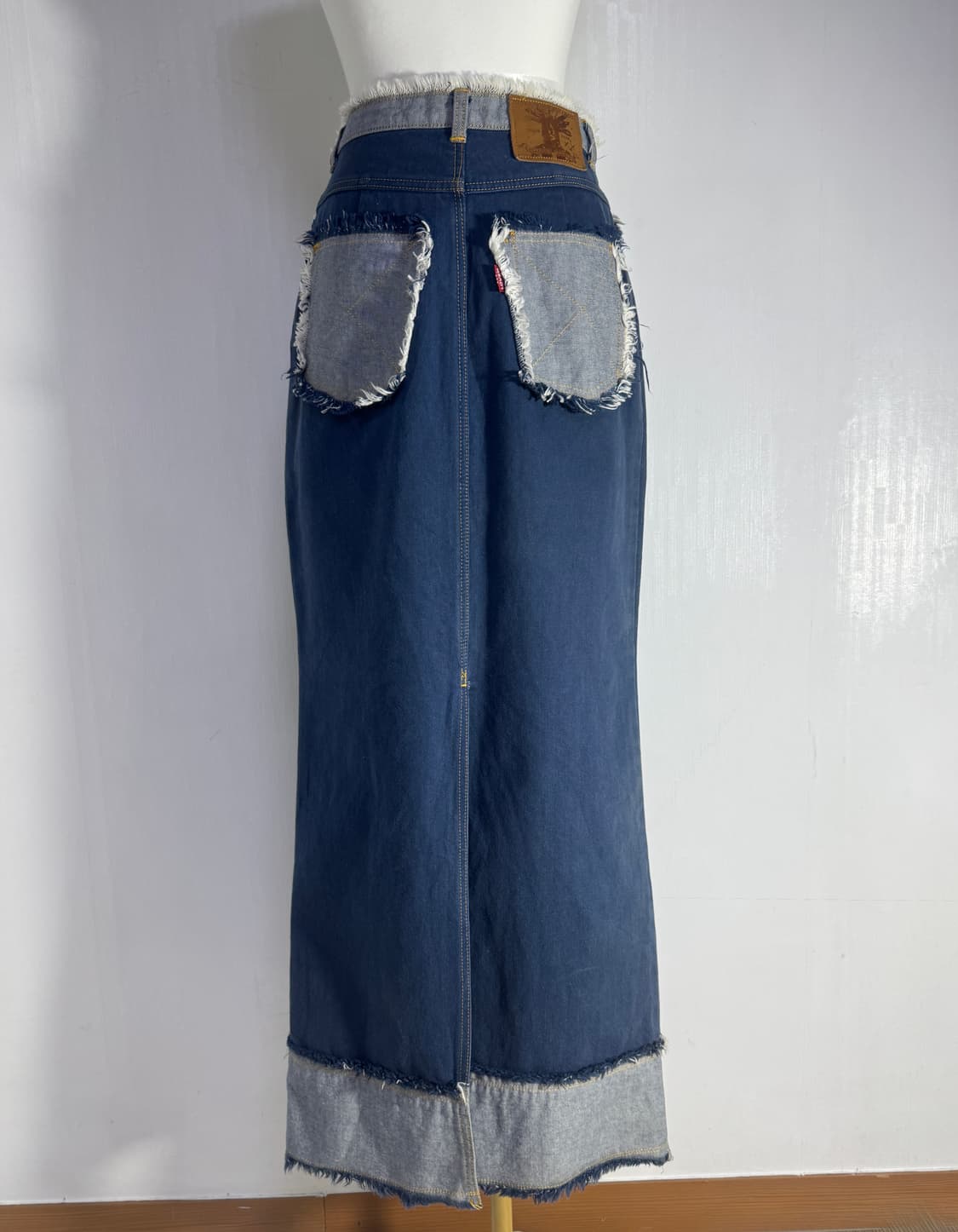 오존 커뮤니티 리버스 데님 스커트 히스테릭글래머 y2k 상품이미지3