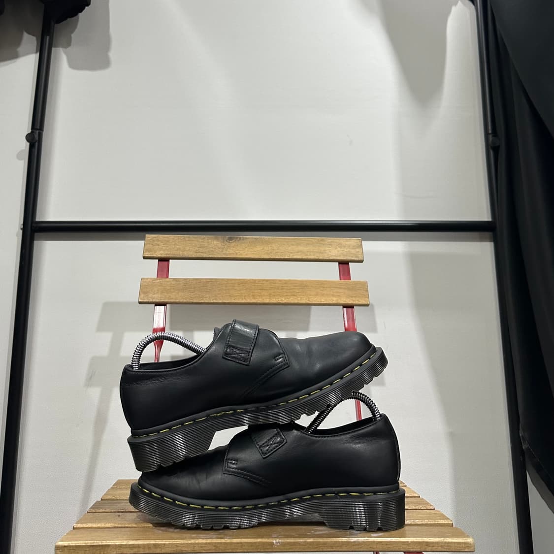 UK7) 닥터마틴 로퍼 남성 남자 구두 1461 블랙 버클 풀업 상품이미지7