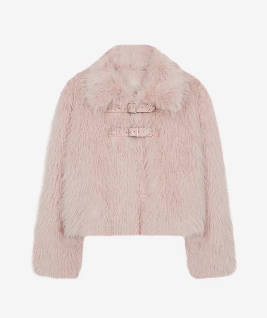 일리고 퍼피 숏 퍼 자켓 핑크 상품이미지2