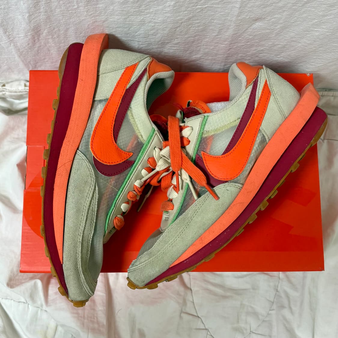 [260] 나이키 x 사카이 x 클랏 LD와플 오렌지 블레이즈 상품이미지2