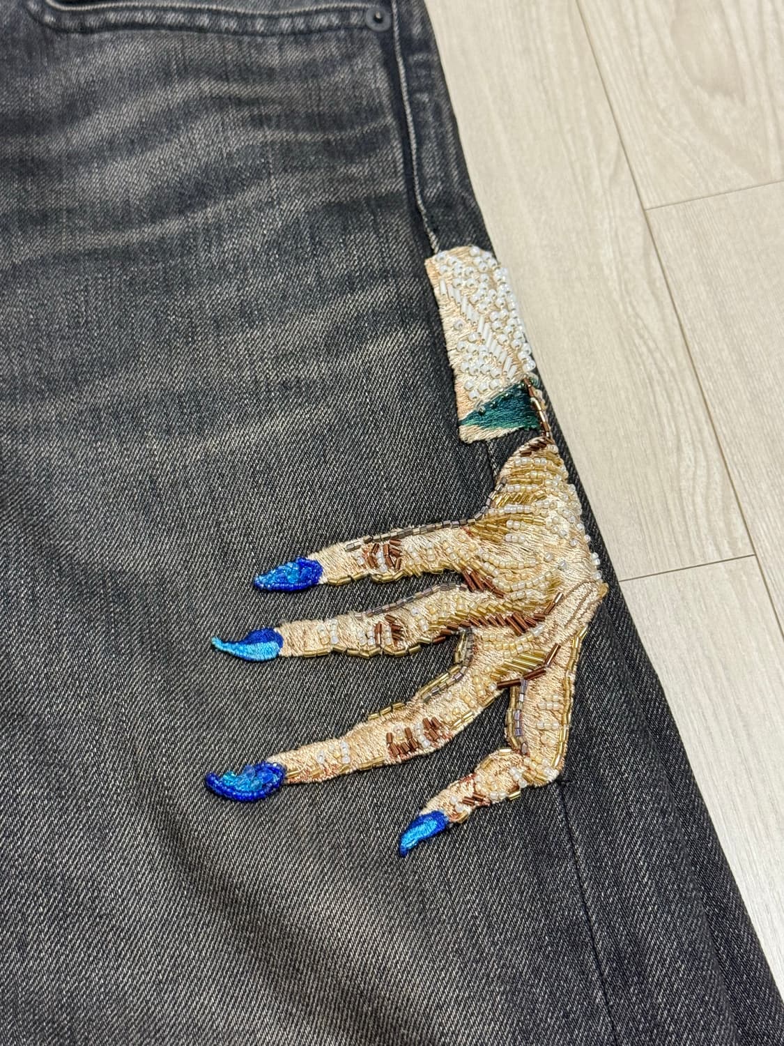 언더커버 디핸드 데님 팬츠 상품이미지3