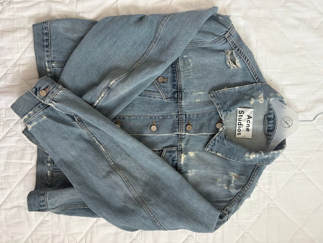 Acne Studios 트레스드 데님 자켓 38 상품이미지1