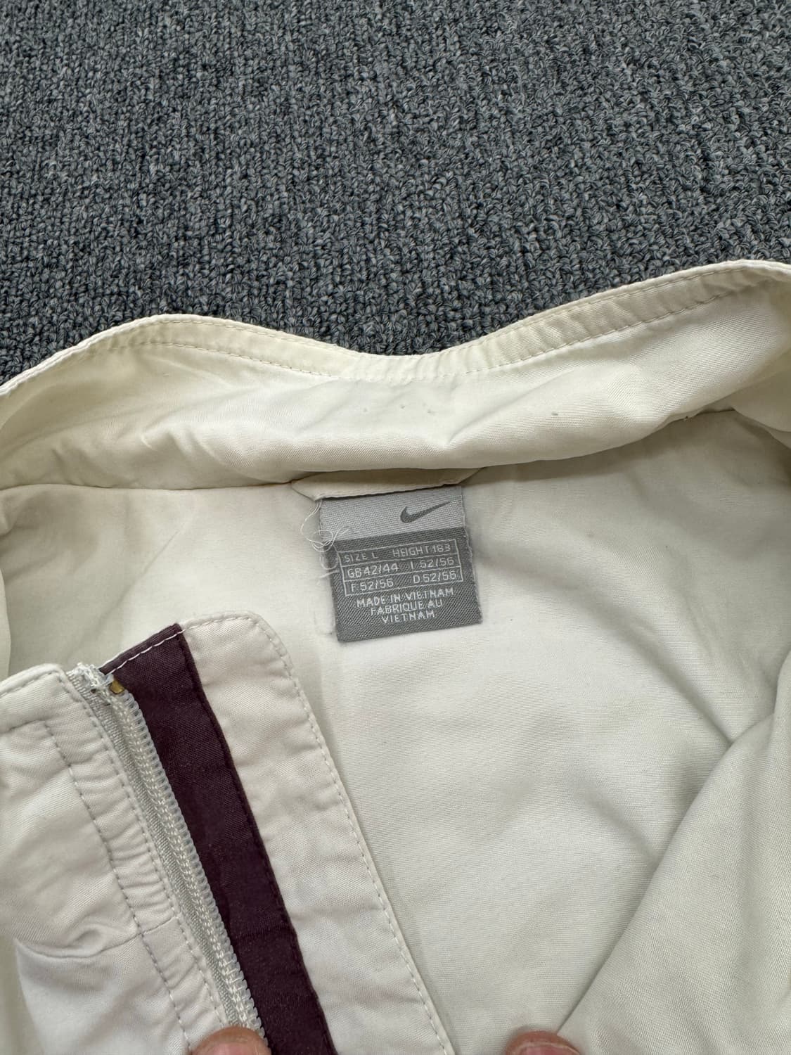 L)00’s나이키 빈티지 올드스쿨 바람막이 트랙자켓 상품이미지5