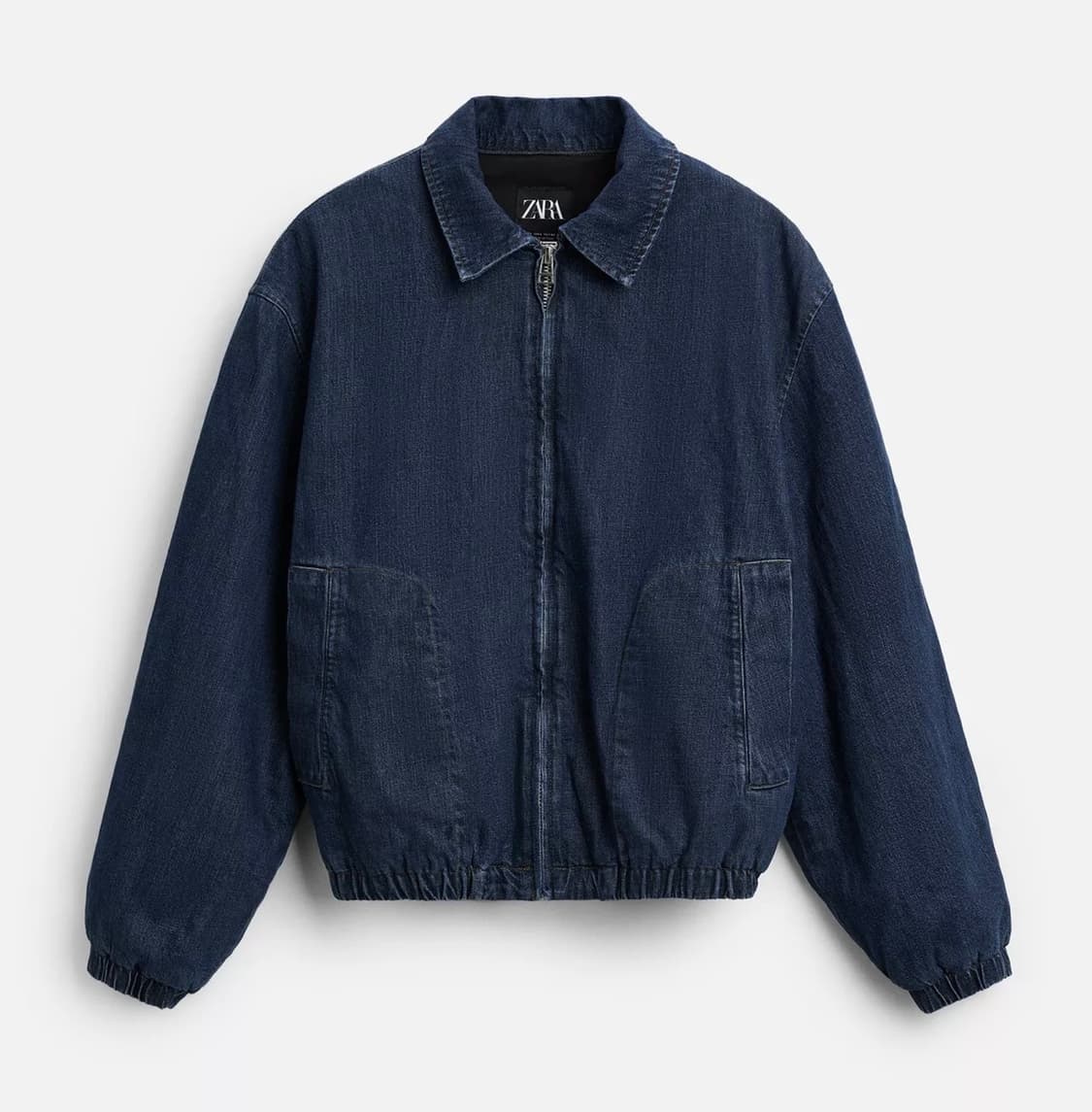 자라 퀼팅 데님 점퍼 L 상품이미지1