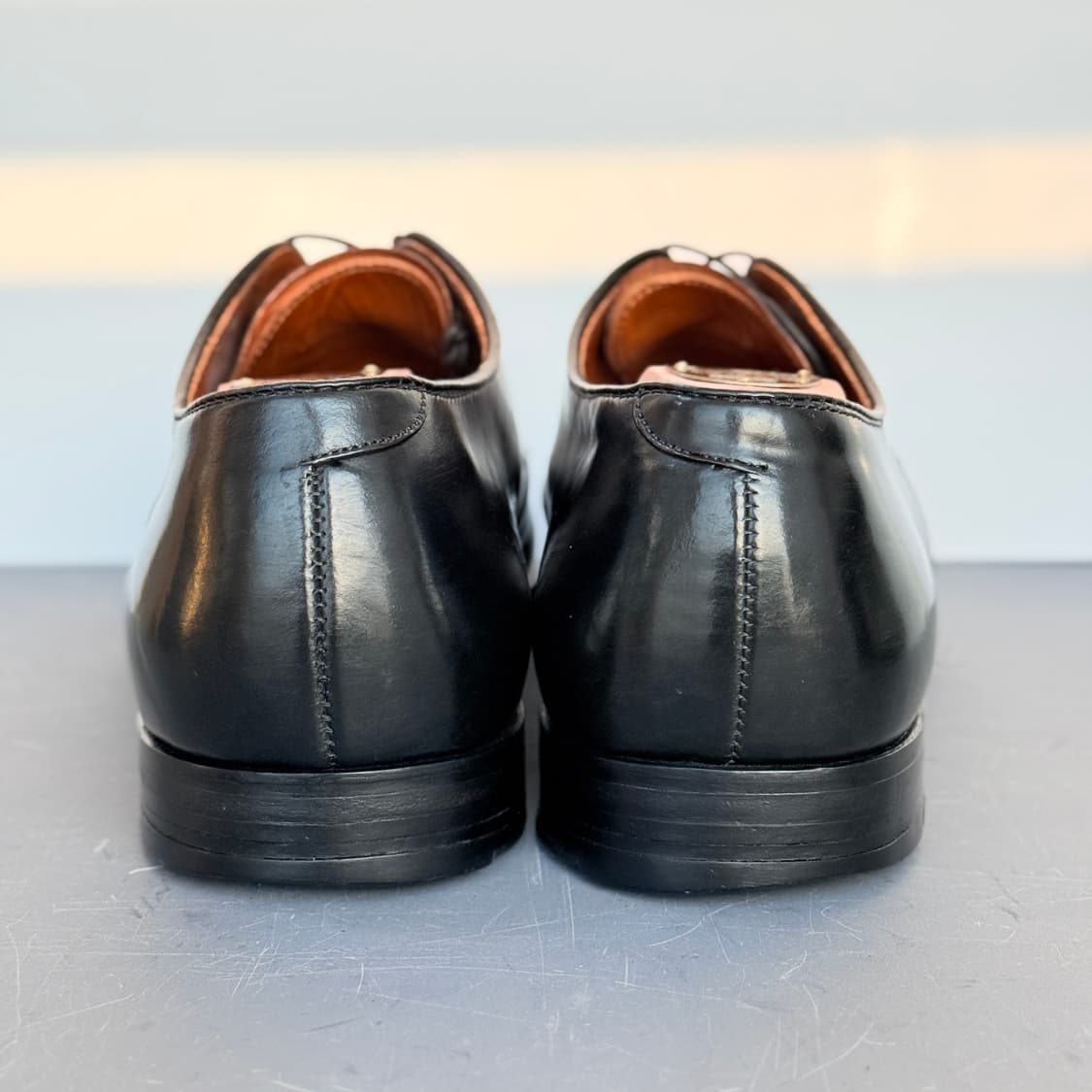 [11D] 알든 06607 블랙 코도반 스트레이트 팁 더비 (2161) 상품이미지6