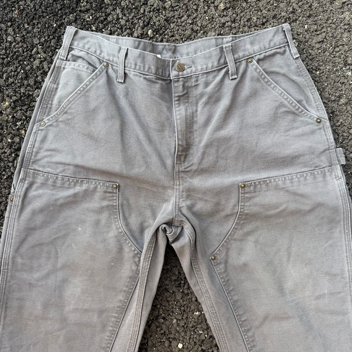 빈티지 칼하트 B136 GVL 더블니 카펜터 팬츠 상품이미지3