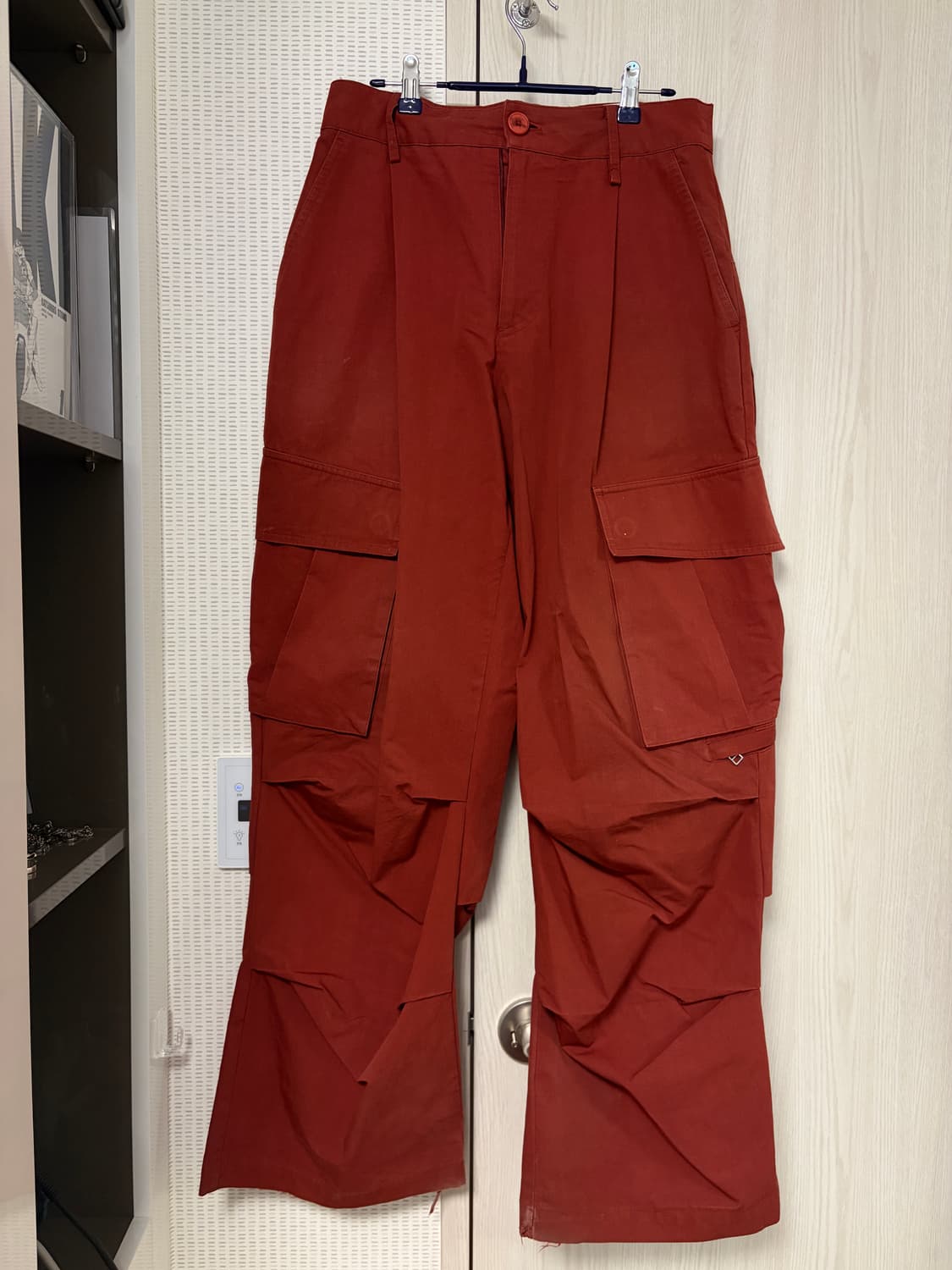 [M] yiyae 카고 팬츠 브릭 상품이미지2