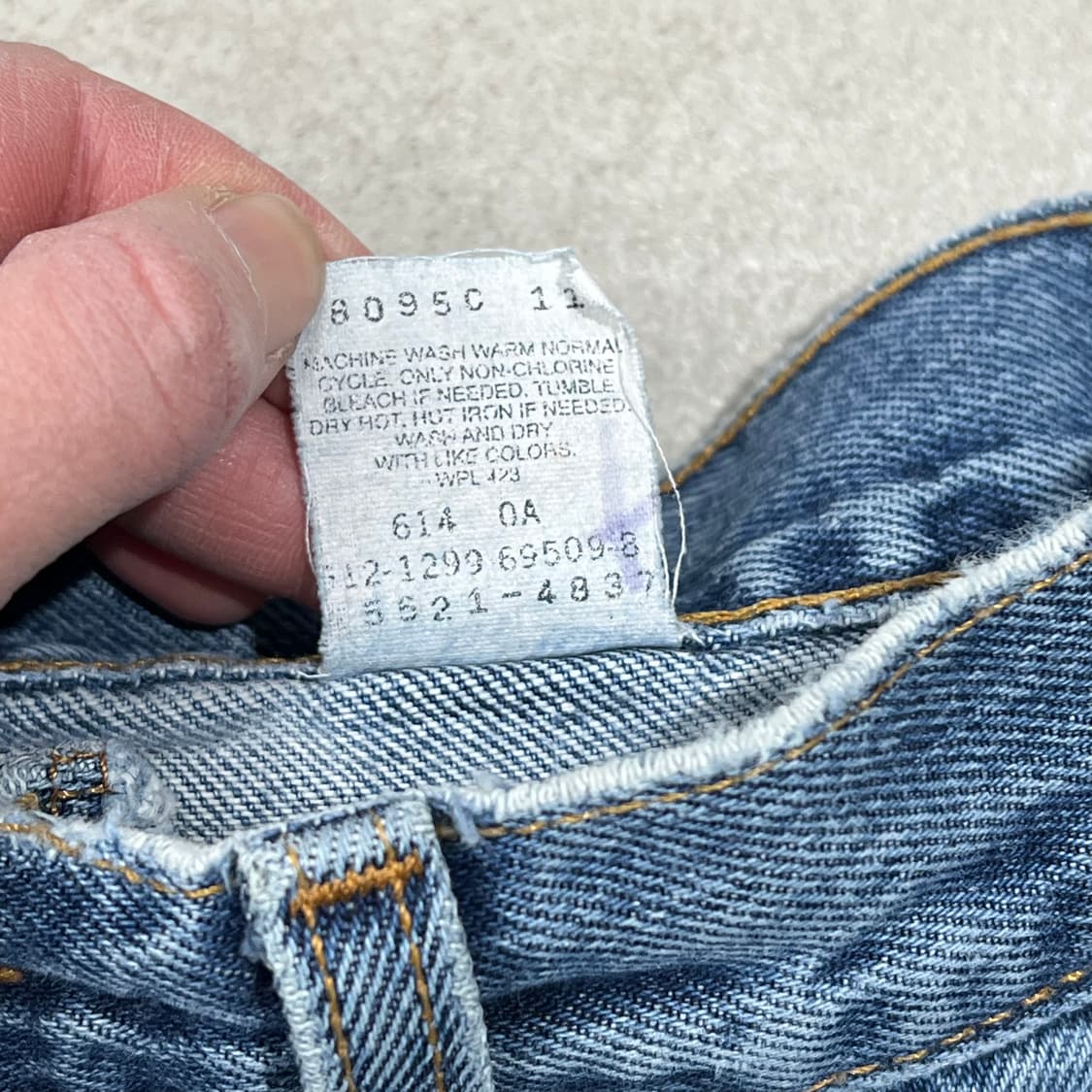 usa 리바이스 512 데님팬츠 s08994 상품이미지7