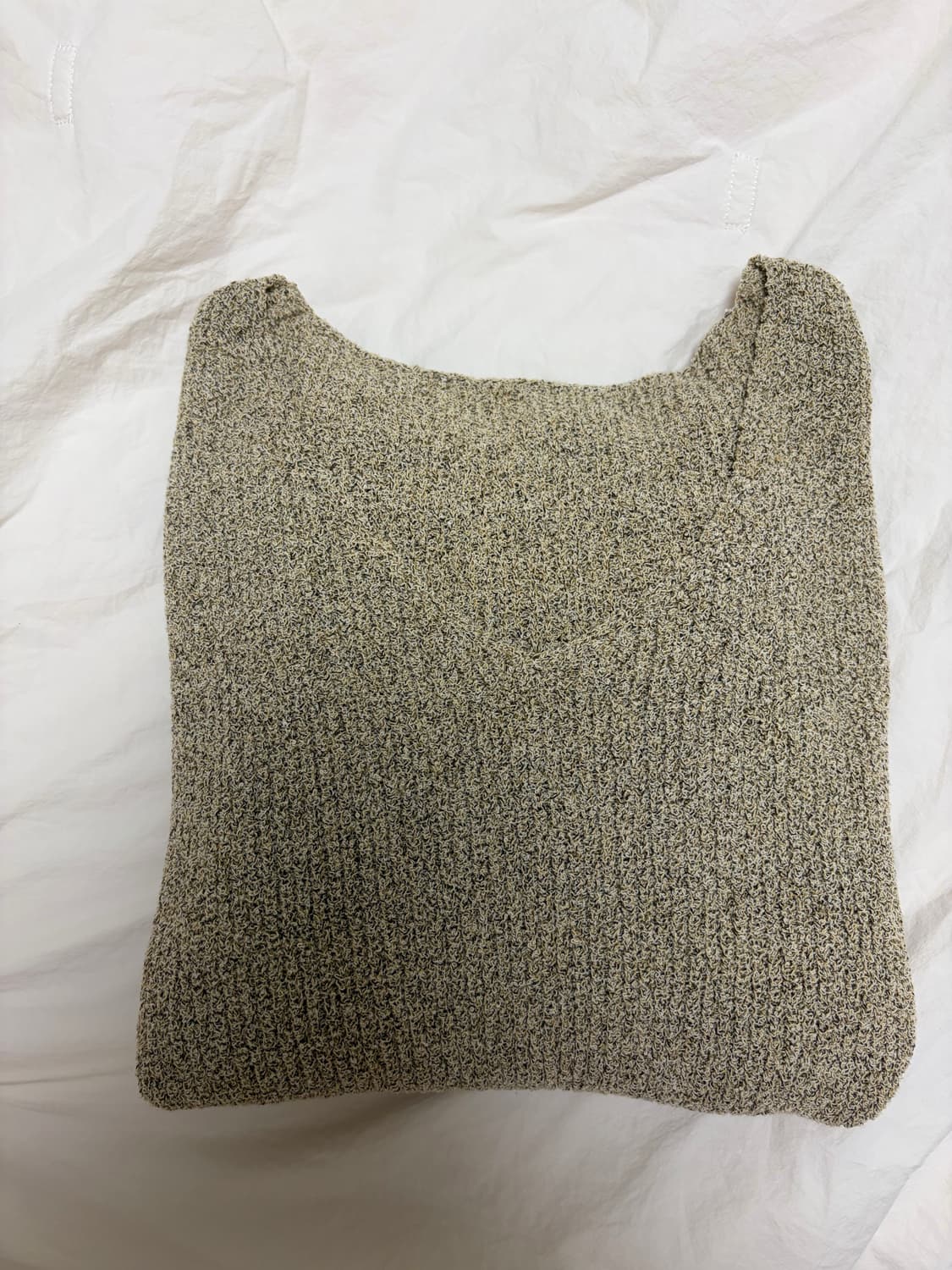 Lfm Boucle V-neck knit (camel) 상품이미지8