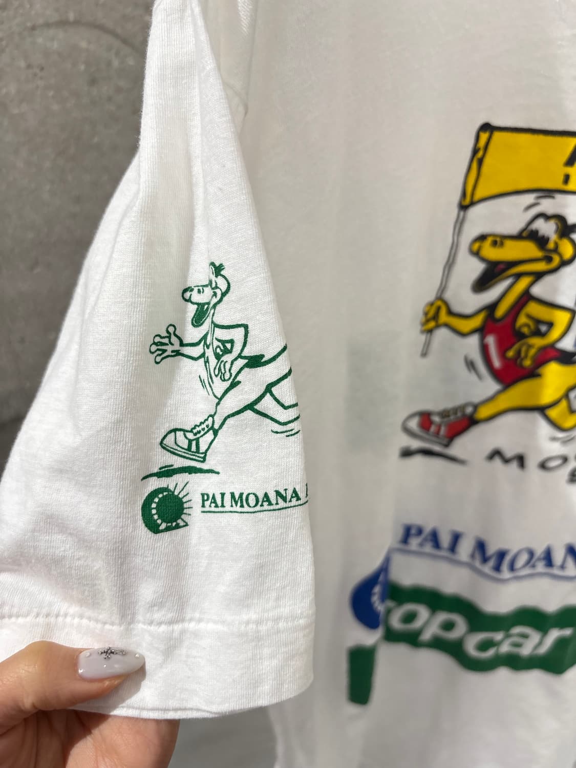 1996 무레아 섬 마라톤 티셔츠 상품이미지3