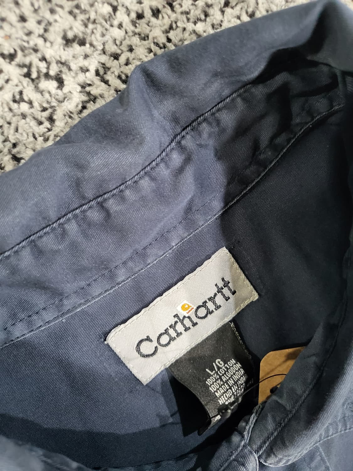 Carhartt 네이비 셔츠 상품이미지3