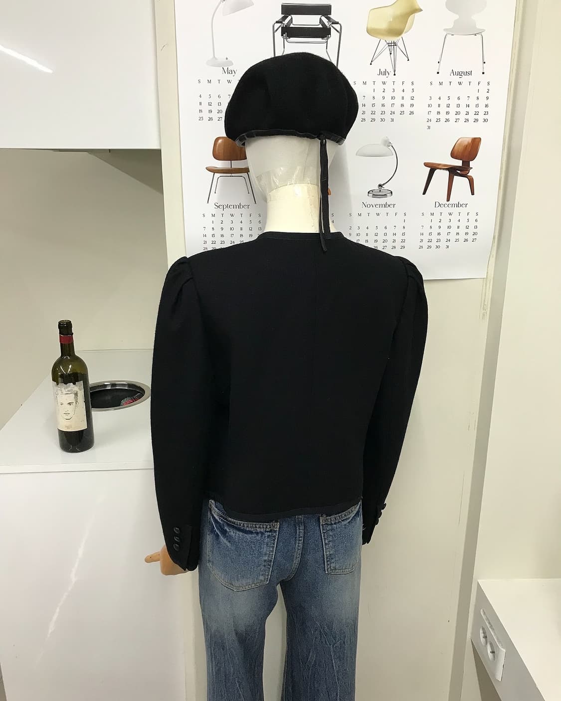 지방시 라운드 크롭 퍼프 자켓 상품이미지9