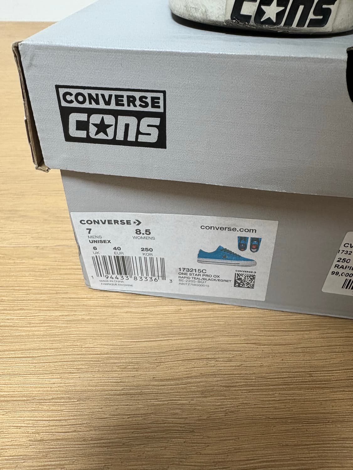 컨버스 x 션 파블로 원스타 로우 래피드 틸 상품이미지5