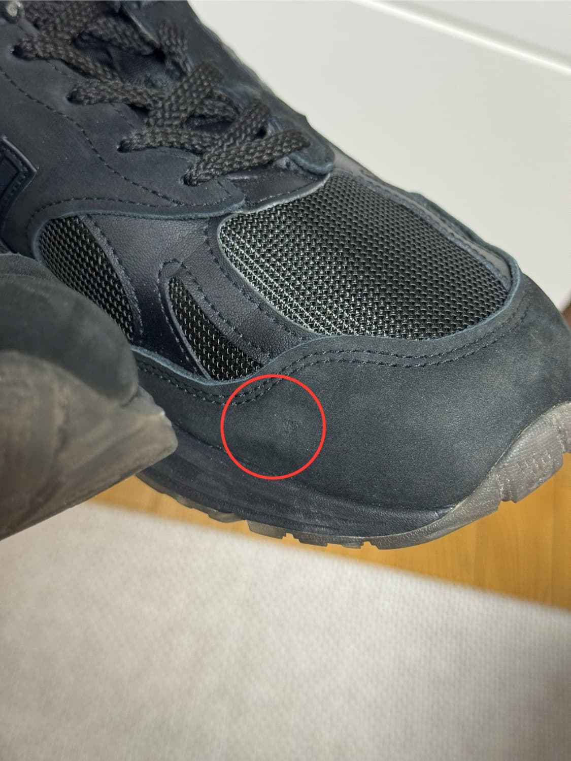 [300]뉴발란스X스톤아일랜드 991v2 메이드 인 UK 블랙 상품이미지4