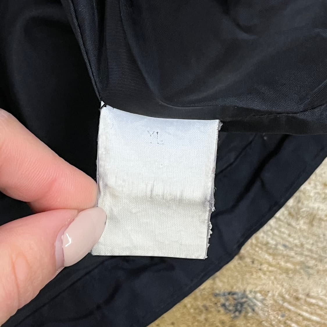 [정품/M] 노스페이스 블랙 바람막이 후드 자켓 b16 상품이미지8