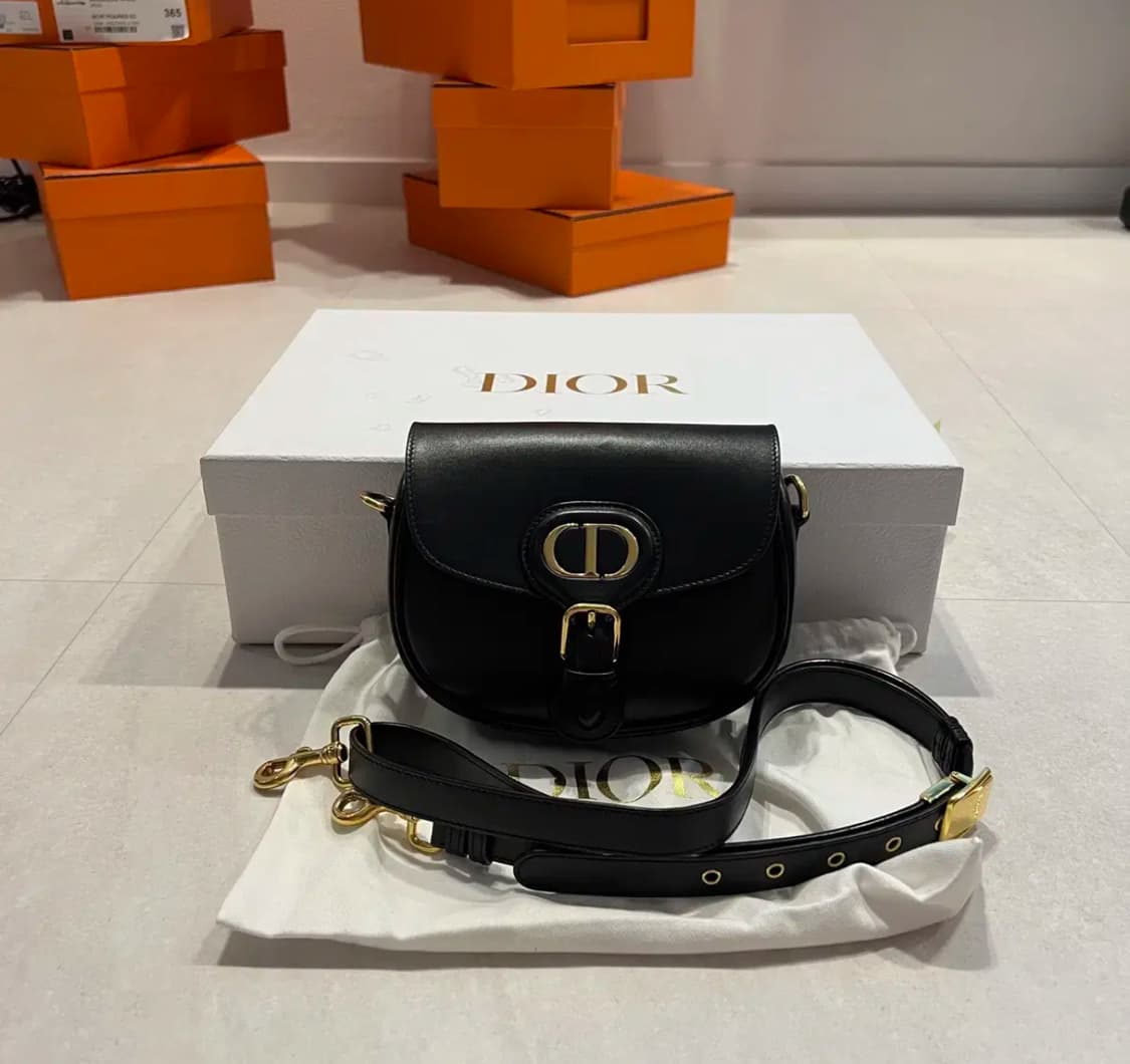 디올 바비백 스몰 블랙  상품이미지1