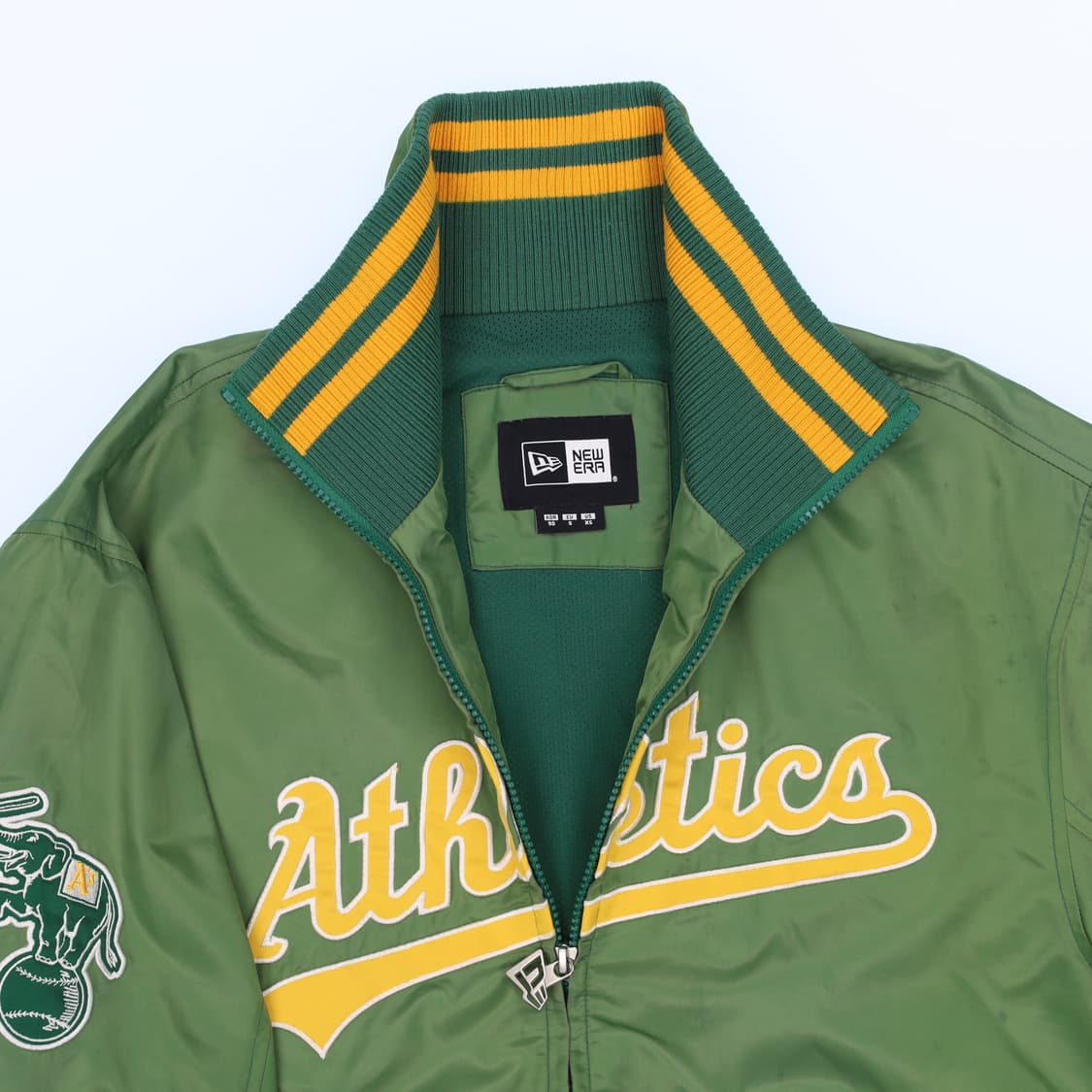 [90] 뉴에라 오클랜드 어슬레틱스 야구 바시티 점퍼 자켓 N7081 상품이미지4