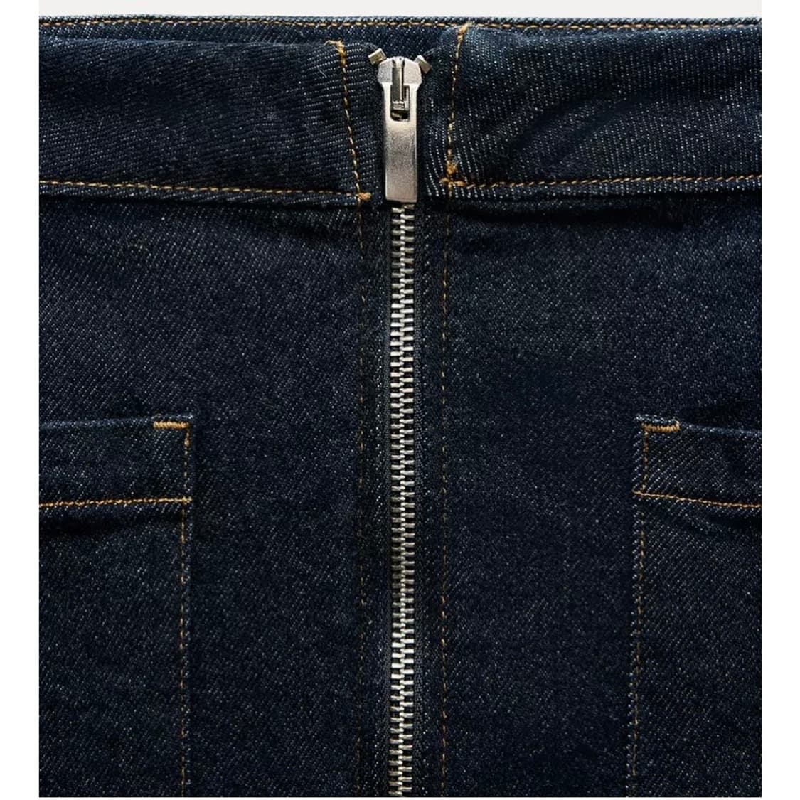 (택부착 새상품) ZARA denim long skirt 자라 스커트 상품이미지3