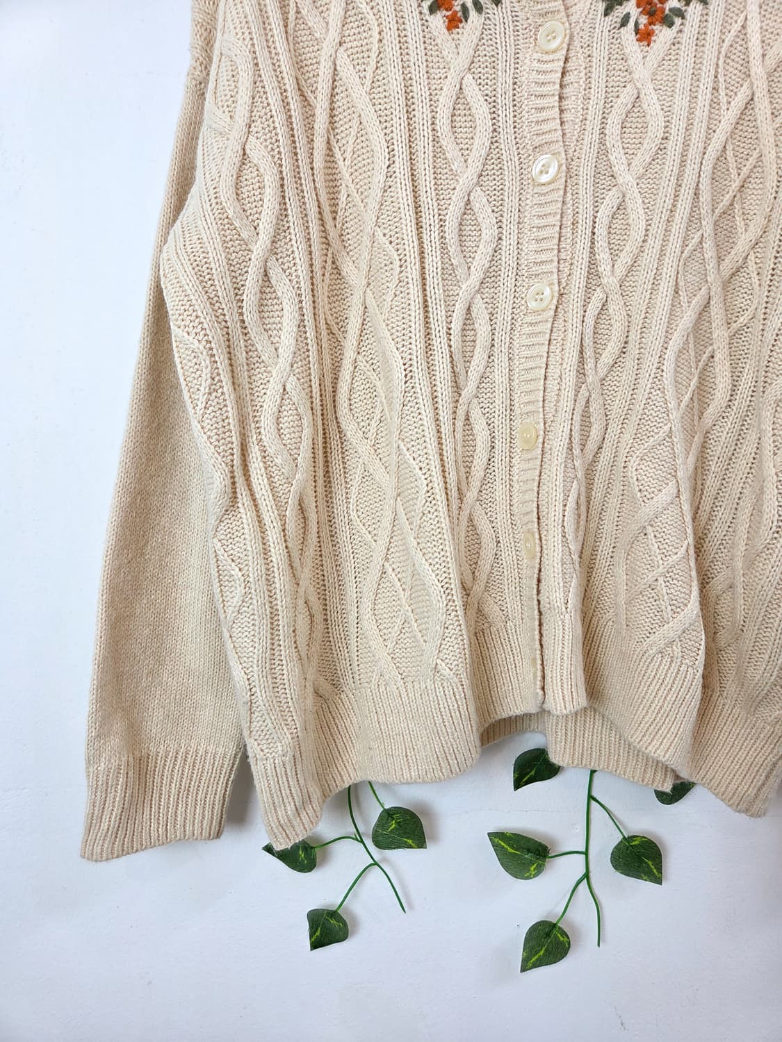 sm2 꽃자수 가디건 상품이미지3